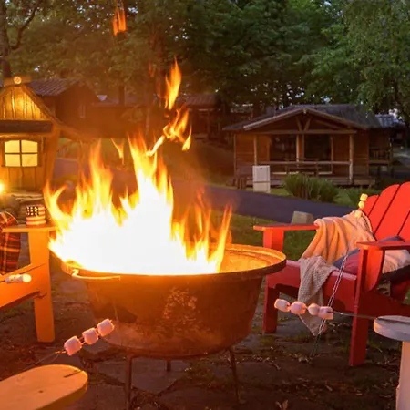 Campingplatz Confortable Avec Terrasse - 6 Pers. - Api-1-52-2115 *